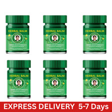 6 Jars Wang Prom Green Balm Cool 50g Thai Herbal Balm Thailand | EXPRESS SHIP