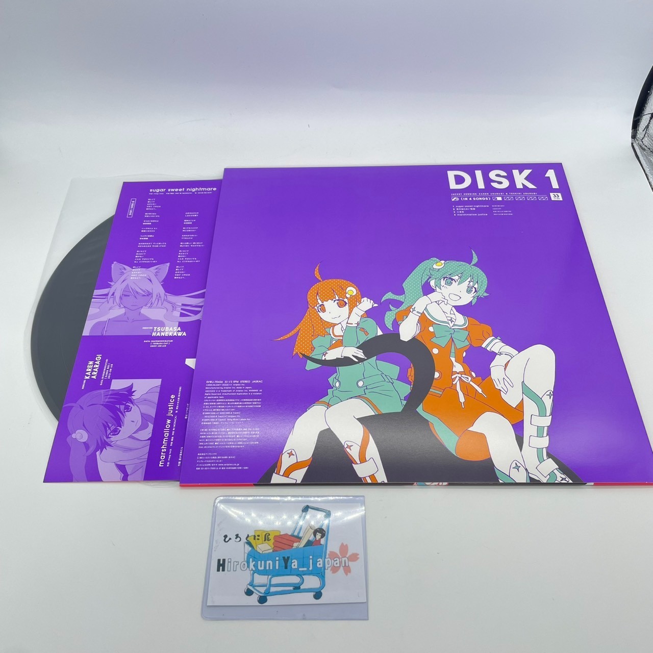 Monogatari Vinyl Collection UTAMONOGATARI Limited Edition LP BOX 5 vinyl Records MONOGATARI Series ...