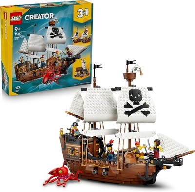 LEGO Creator 3 in 1 - Kultiges Piratenschiff - 31387