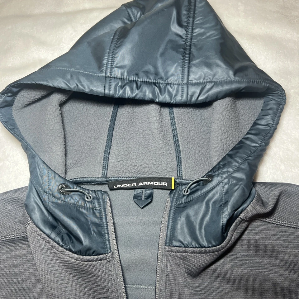 Chaqueta con Capucha Under Armour New England Patriots Cremallera Completa Combinada Talla L Foto 4 de 4