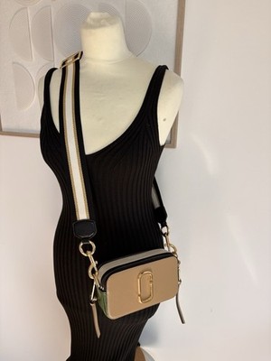 Marc Jacobs Umhängetasche Snapshot Leder