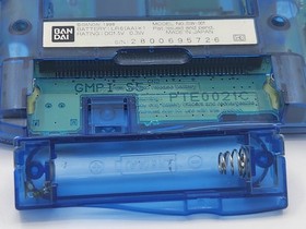 Bandai WonderSwan Crystal BLUE Handheld System - For Parts Or Repair - As Is