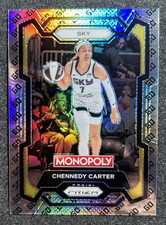 2024 Panini Prizm WNBA Monopoly Chennedy Carter Go Space Prizm #52 Chicago Sky