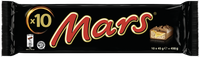 Mars Multipack 10X45G Schokoriegel, Milchschokolade Mit Candy-Creme & Karamell