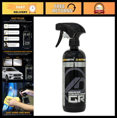 Graphene Ceramic Spray Coating - Superior Hydrophobic Protection & High Shine, L
