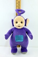 Vintage Eden Teletubbies Tinky Winky Purple Plush 14" Lovey Stuffed Toy