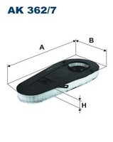 Filtron Luftfilter AK 362/7 FüR BMW