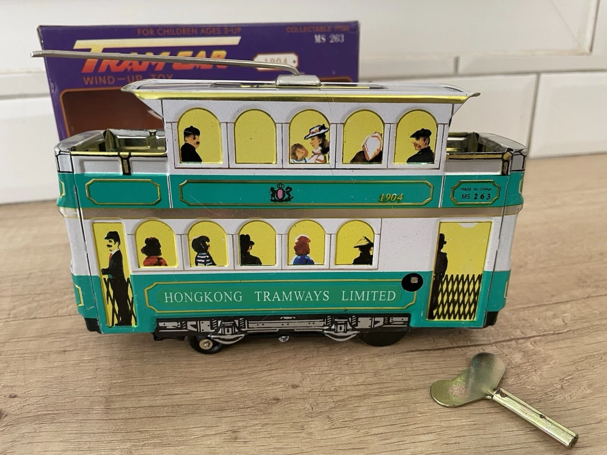 Tramway Rossignol CR 260 33 Cm – Étoile Place Blanche Bastille – Jouet Ancien 1930