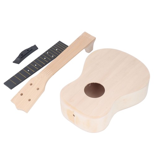 DIY Ukulele Kit 24 Zoll Handarbeit Malerei Mahagoni Griffbrett Konzert Ukulele - Bild 20 von 22