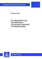 Stephan Abée | Die Neubestimmung des öffent...