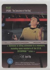 1996 Star Trek - The Card Game Plot Episode: The Conscience of the King