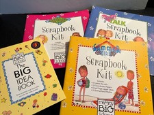 Lot Me My Big Ideas Scrapbook Kits Idea Book Girls Summer Girl Talk Read GUC