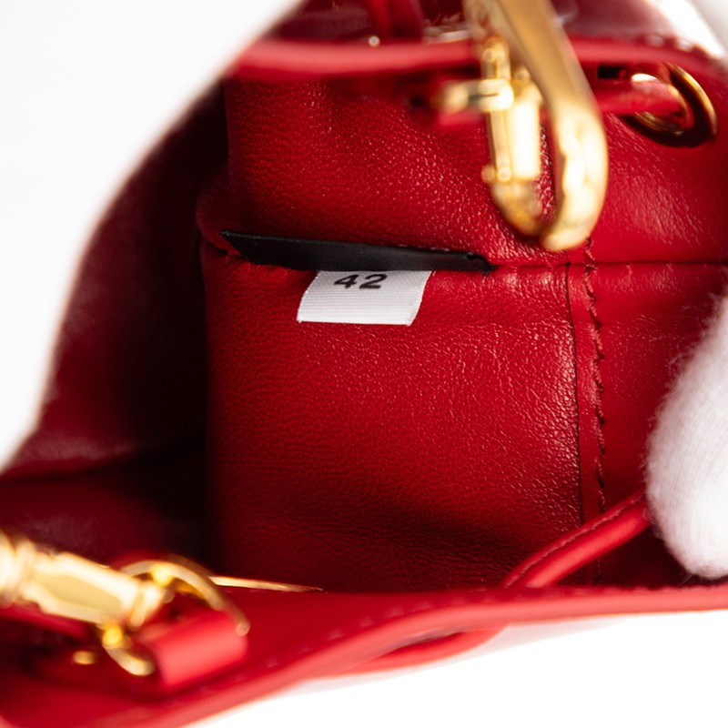 PRADA Triangle With logo Mini Chain Shoulder Bag … - image 6