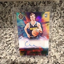 Panini NBA Hoops Rookie Ink Christian Braun #RI-CBR Denver Nuggets