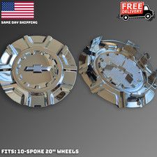 1pc New 2014-2018 Chevrolet Silverado High Country Wheel Center Cap 20 Inches 1pc New 2014-2018 Chevrolet Silverado High Country Wheel Center Cap 20 Inches
