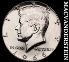 1966 Kennedy Half Dollar- Silver- Scarce High Grade Luster No Reserve #J3774