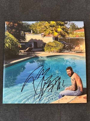 Post Malone Autogramm signed Vinyl Austin in Person