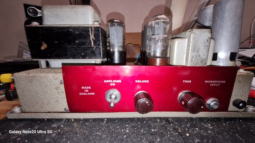 Bell Howell 622 6V6GT ECC35 EF37A Uk Röhrenverstärker Mullard Vintage Gitarre