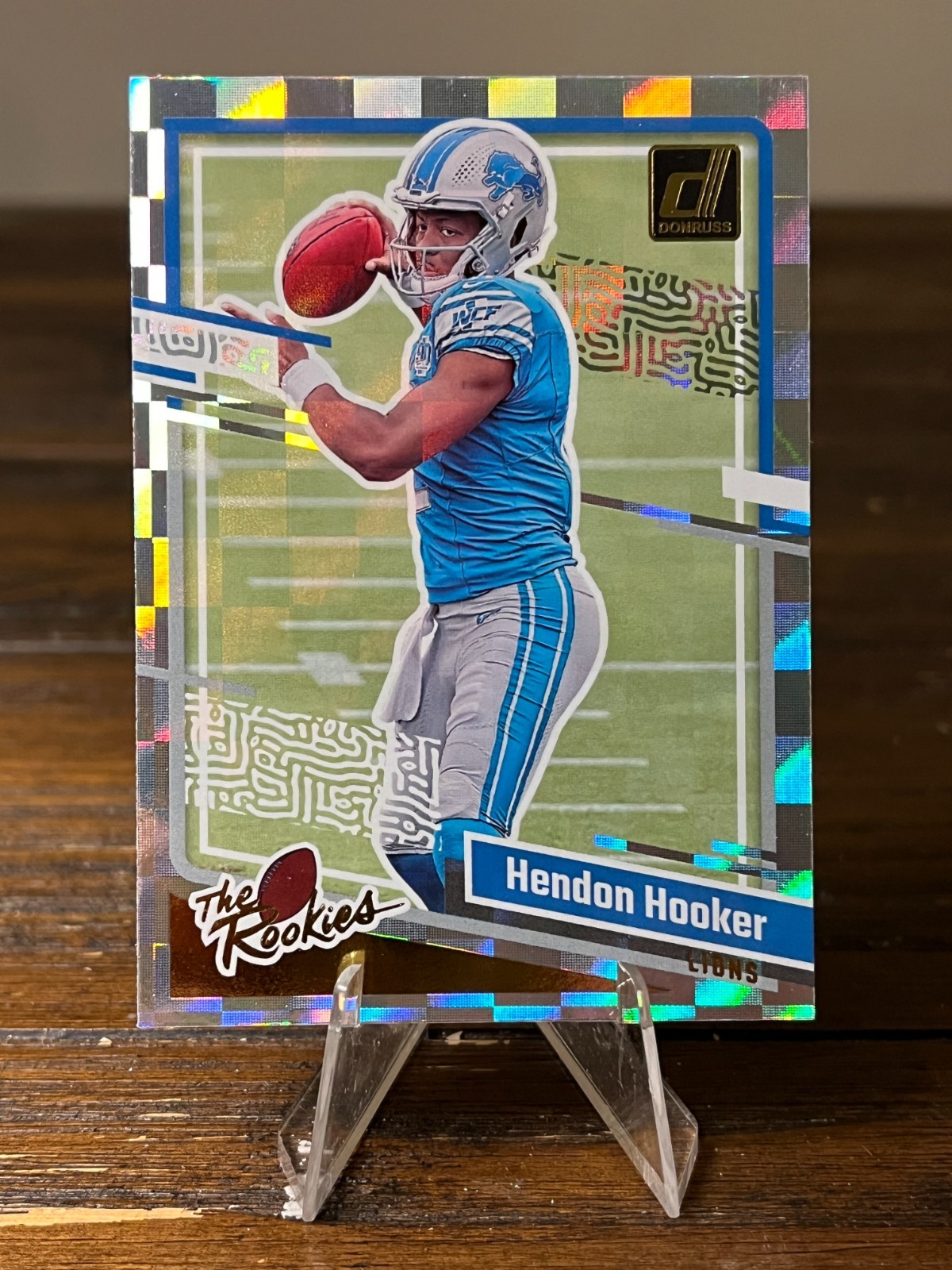 2023 Donruss #20 Hendon Hooker [RC] Detroit Lions The Rookies