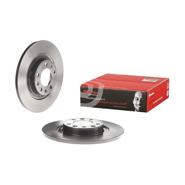 2X Brembo Bremsscheiben 290Mm Voll Hinten Passend FÜR CitroËN C4 C5 Grand Jumpy-image