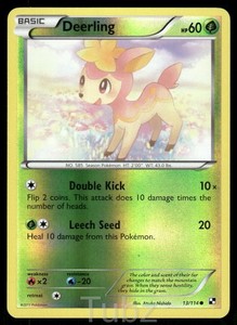 Pokemon Deerling Card