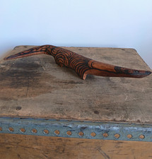 Vintage Native Australian Aboriginal Carved Wooden Monitor Lizard