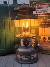 Coleman One Mantle Benzin Laterne Benzinlampe 282-700E Transportbox Unleaded 1