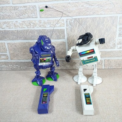 VTG 80s Tonka Power Marchers Robot Lot Quick Step Hitchhiker RC Go Bots *READ*