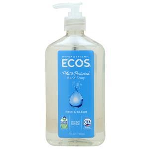 Мыло для рук ECOS Free - Clear 17 жидких унций 2190₽