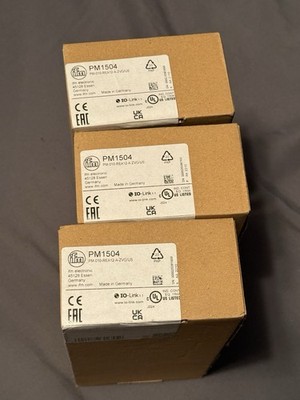 IFM PM1504 - Flush Pressure Sensor - New, Open Box