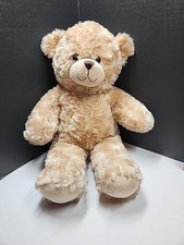 Build A Bear Plush Teddy Swirl Fur Tan Fuzzy 17 Classic Stuffed Animal 2016