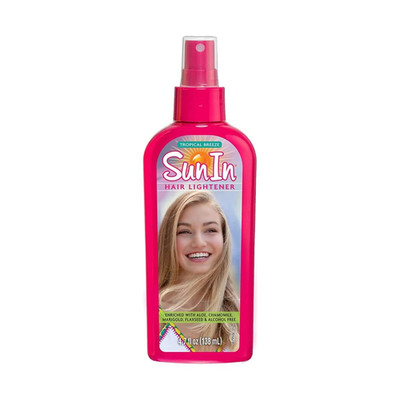 Sun in Original Spray-In Hair Lightener, Tropical Breeze , 4.7 Ounce Bottles (Pa