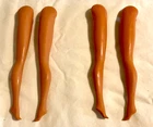 Vintage Mattel Barbie 1971 Japan Malibu Legs 4 American Girl Barbie Replacement