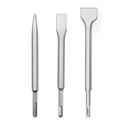 SDS-Plus Hammer Drill Chisel Set, Rotary Hammer Bits Set,3PCS Including Point...