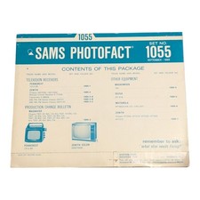SAMS PHOTOFACT FOLDER SET NO. 1055 September 1969 Complete