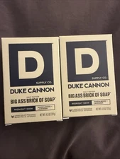Duke Cannon Midnight Swim Brick Soap Half Ration Lot of 2