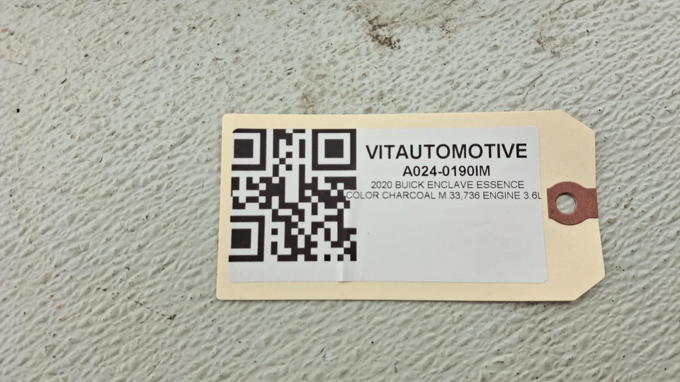 Silenciador escape trasero conductor izquierdo Buick Enclave 2018-2024 con punta OEM Foto 2 de 4