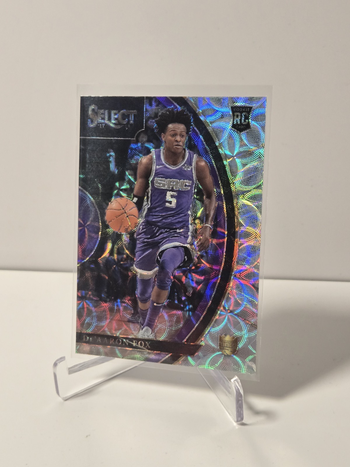 2017 Select Concourse Scope Prizm #49 De'AAron Fox Sacramento KINGS Rookie RC 