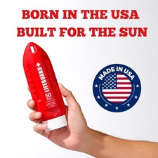 Lifeguard+ SPF 50 Sunscreen Lotion - Premium - Waterproof Broad Spectrum - 8oz. 3.00 per gallon