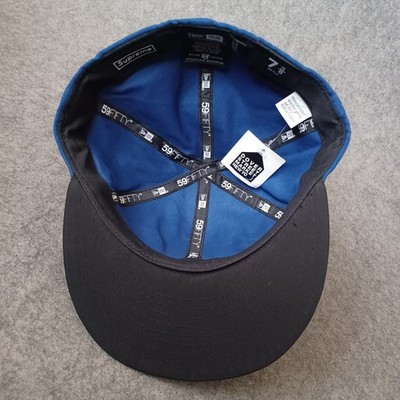 Supreme New Era 59Fifty Hat 7 3/8 Royal Blue 2 Tone Gore Tex