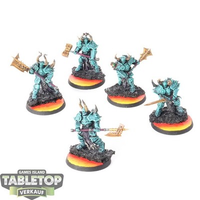 Slaves to Darkness - 5 Chaos Chosen - bemalt