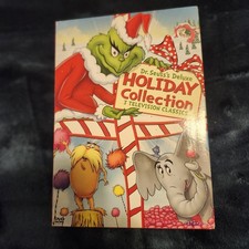 Dr. Seuss's Deluxe Holiday Collection On DVD. Very Good