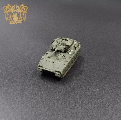 Handmade 3DPrinted 1/144  American M2A1 Bradley armored vehicle Finished Product