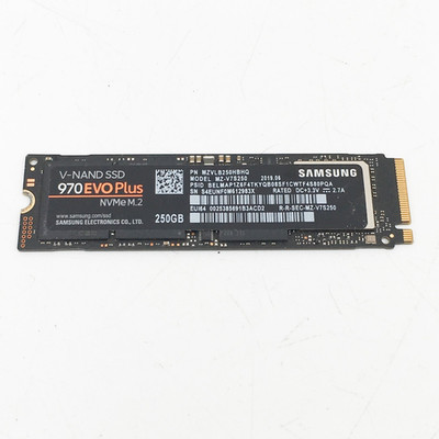 Samsung 970 EVO Plus 250GB NVMe M.2 SSD MZ-V7S250 - vollständig getestet
