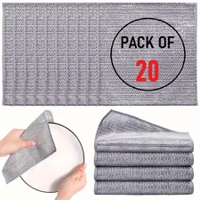 Multipurpose Wire Dishwashing Rags - Wet and Dry Dish - Non-Scratch Scrubbing