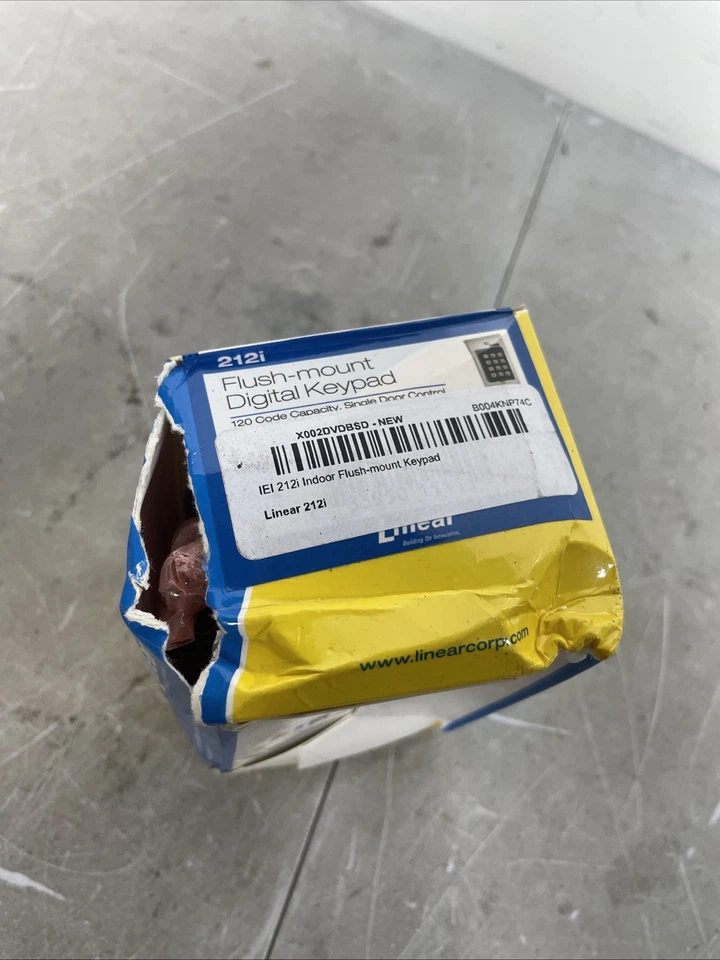IEI Linear Door-Gard 212i Flush-mount Digital Keypad NOS - Image 2 of 2