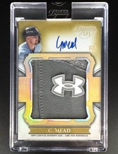 2024 Topps Dynasty Curtis Mead Batting Glove GOLD Auto 1/1 Rays #ABGL-CM RC