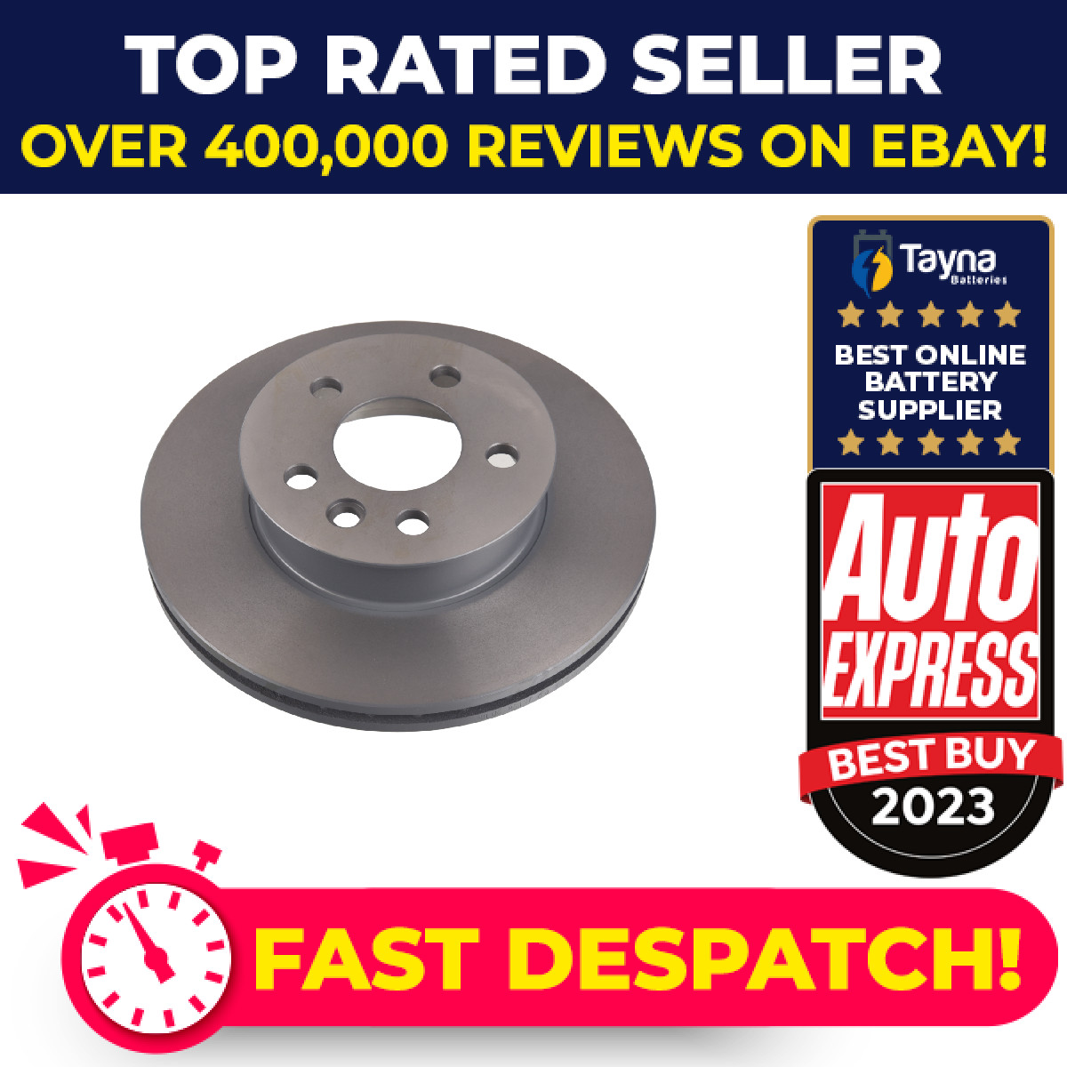 2x Brake Discs Pair Vented fits VW TRANSPORTER Mk4 2.0 Front 90 to 03 AAC 280mm