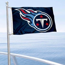 Tennessee Titans Small Mini Boat and Cart Flag