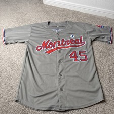 AUTHENTIC MITCHELL  NESS Pedro MARTINEZ '97 Montreal EXPOS Jersey-52 / 2XL 300